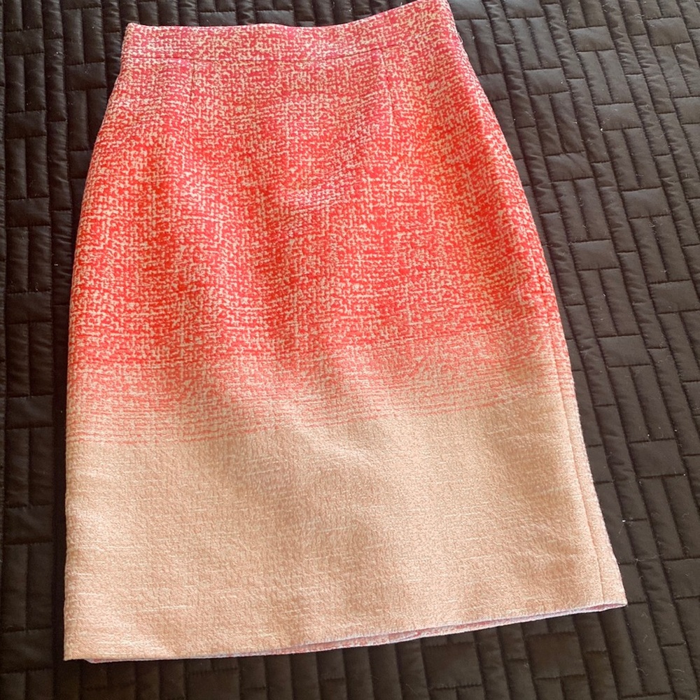 Antonio Melani size 0 pink pencil skirt